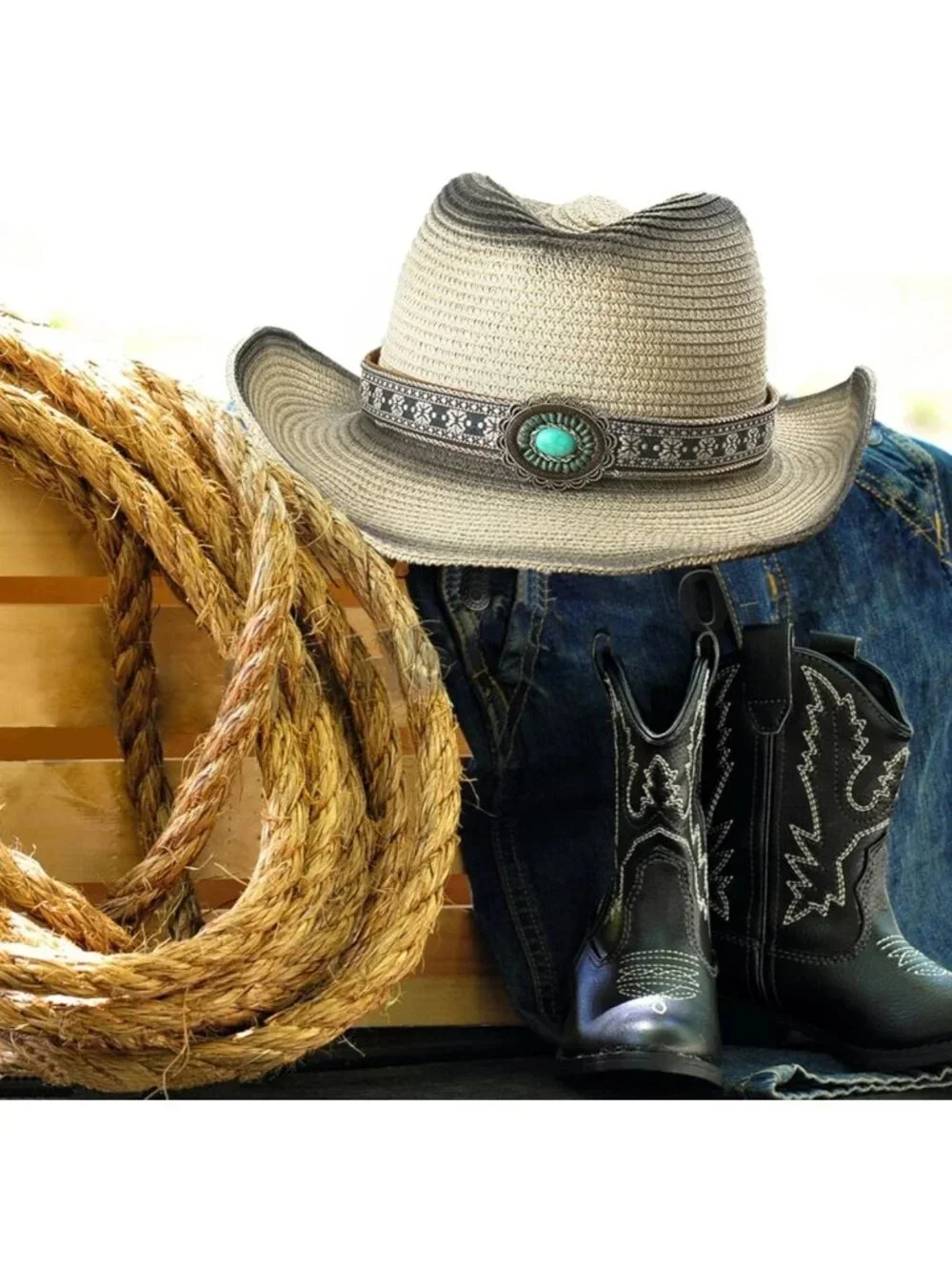 Handmade Cowboy Hat Band | Stylish Accessory for Fedora & Panama Hats